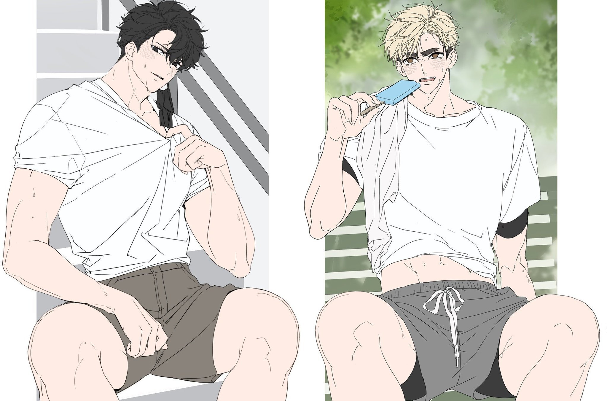 #排球少年[超话]##排球少年# 夏天 ​​​