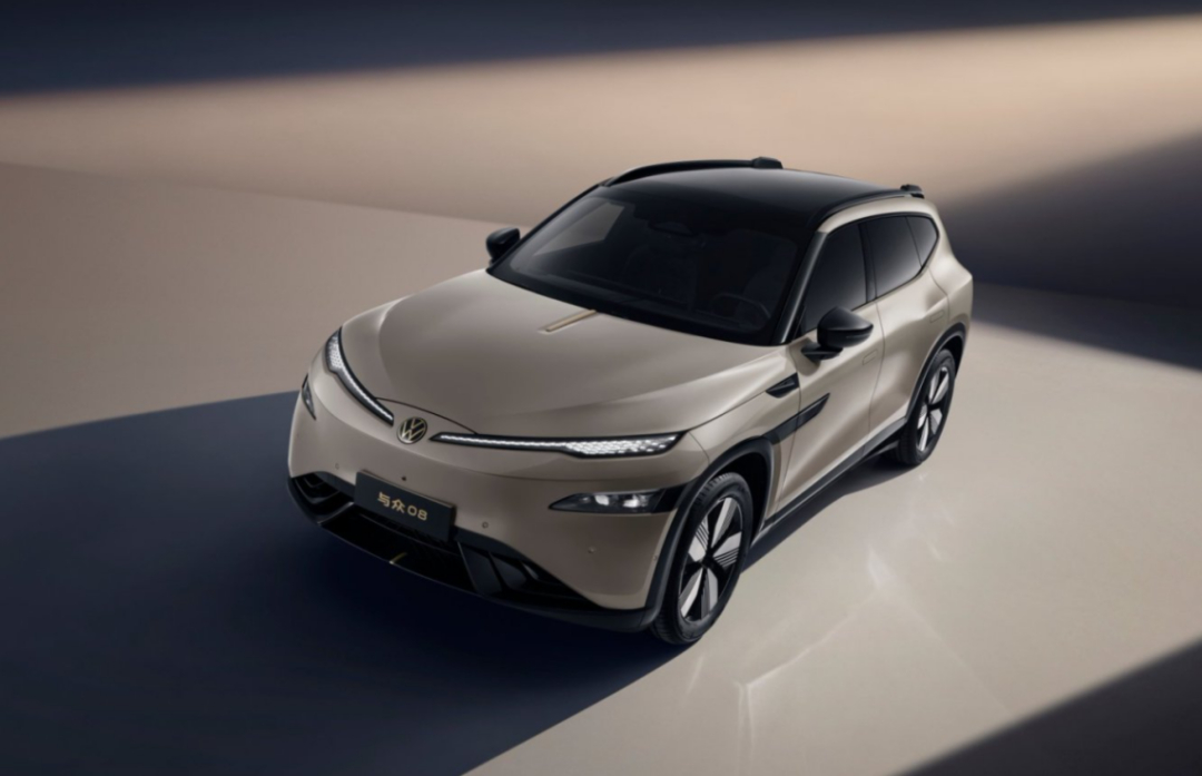 金标大众首款全时互联全尺寸纯电SUV——与众08，已登陆工信部网站并进行车型信息