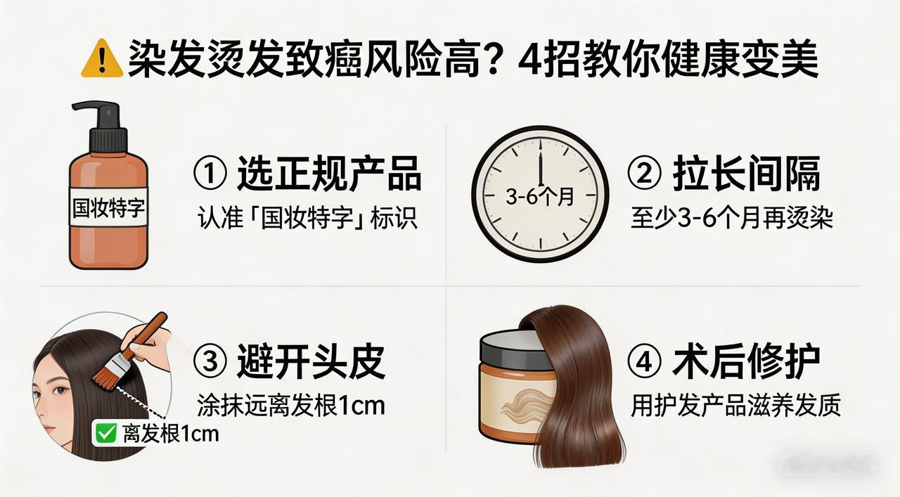 染发烫发致癌风险高？4 招教你健康变美

惊！这些美发方式竟是“健康刺客”！春节