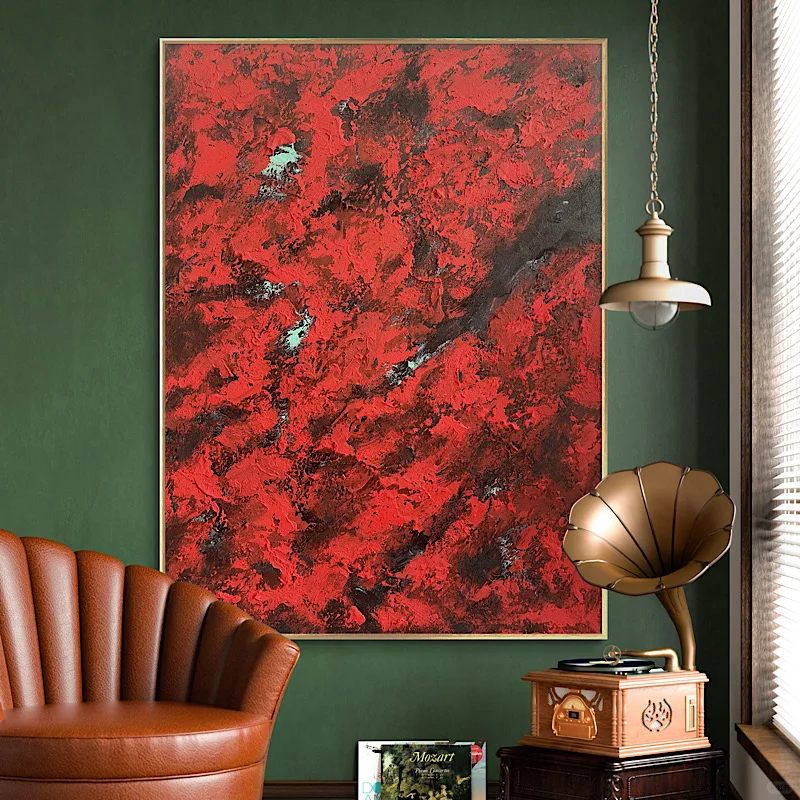 卖画188出原创手工装饰画真心想出