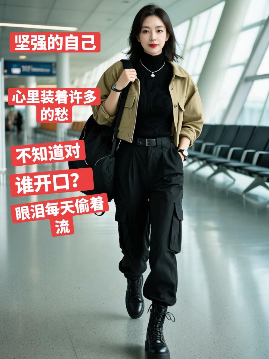 AI机场时尚写真