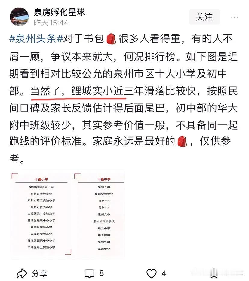 批判❗鲤城实验小学怎么你了。被你盯上了。就喷[笑哭]。张嘴就来。随便拿一张图，剩