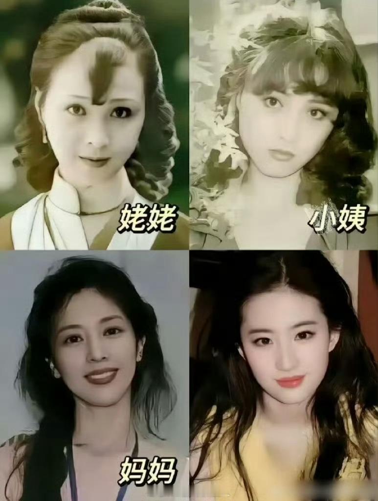 刘亦菲 我没有遗传到位为啥我感觉刘亦菲的妈妈最漂亮？ 