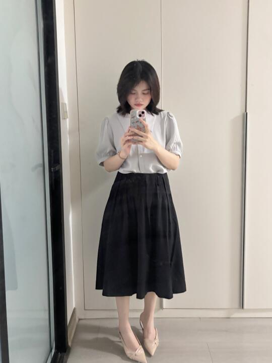 身高150cm｜适合面试通勤的一套！简约气质