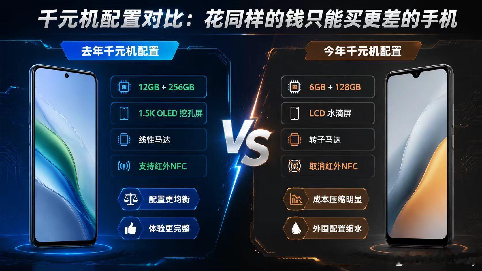 朋友们，最近千元机市场有点魔幻。先说个真事儿——我身边至少仨朋友让我推荐千元机，