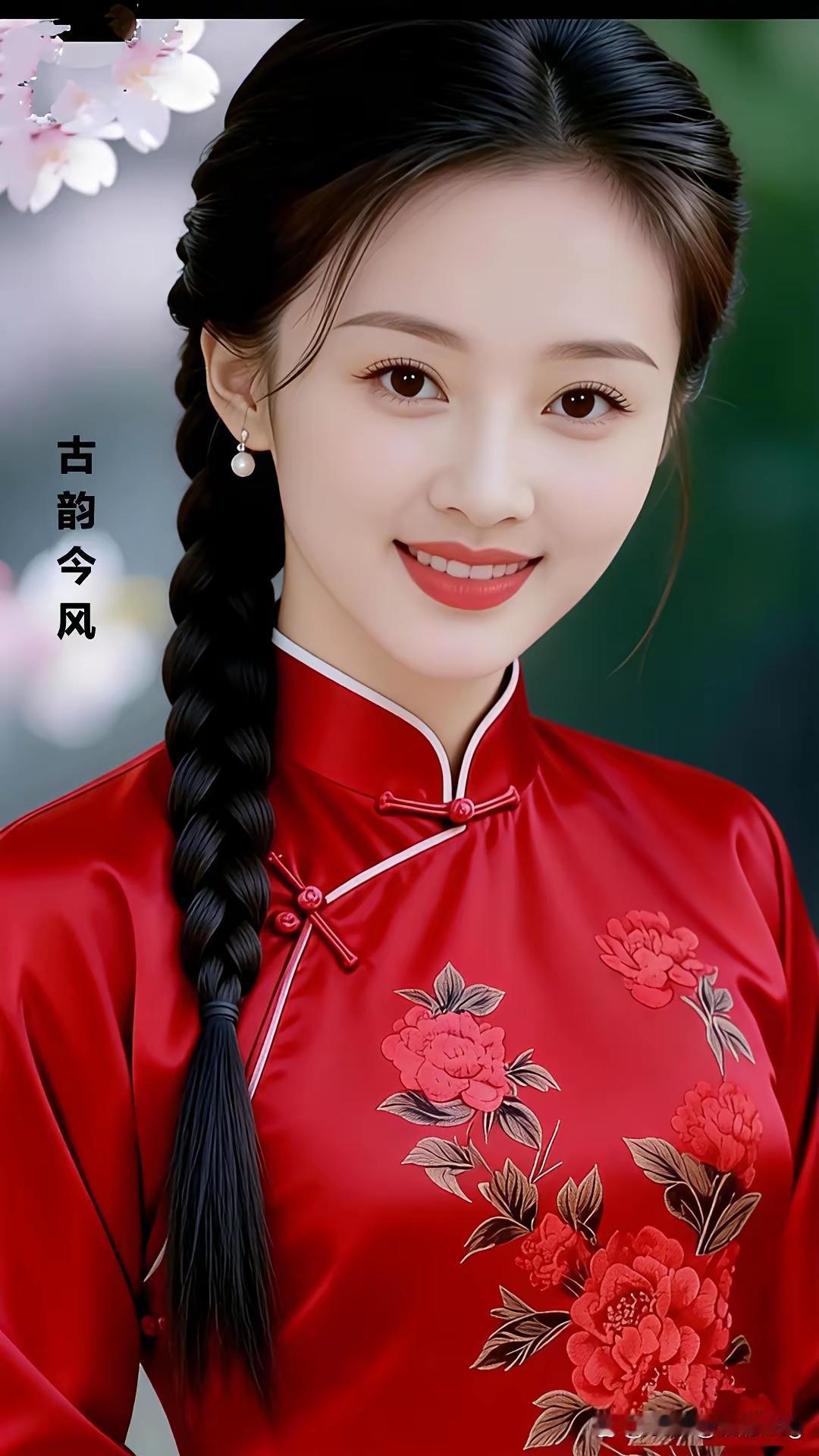 古韵今风，红衣美人，惊艳了时光🌸💃