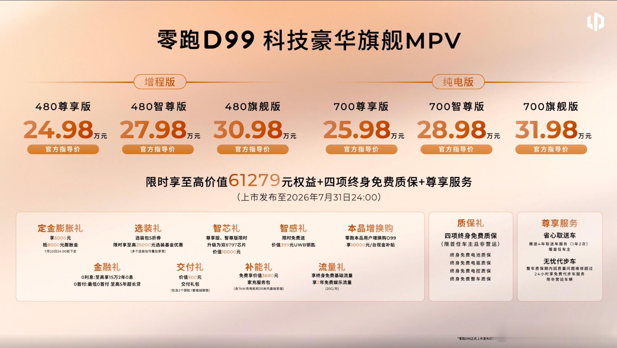罗永浩说零跑造车就是交个朋友20多万买一台MPV，零跑D99连罗永浩都征服了