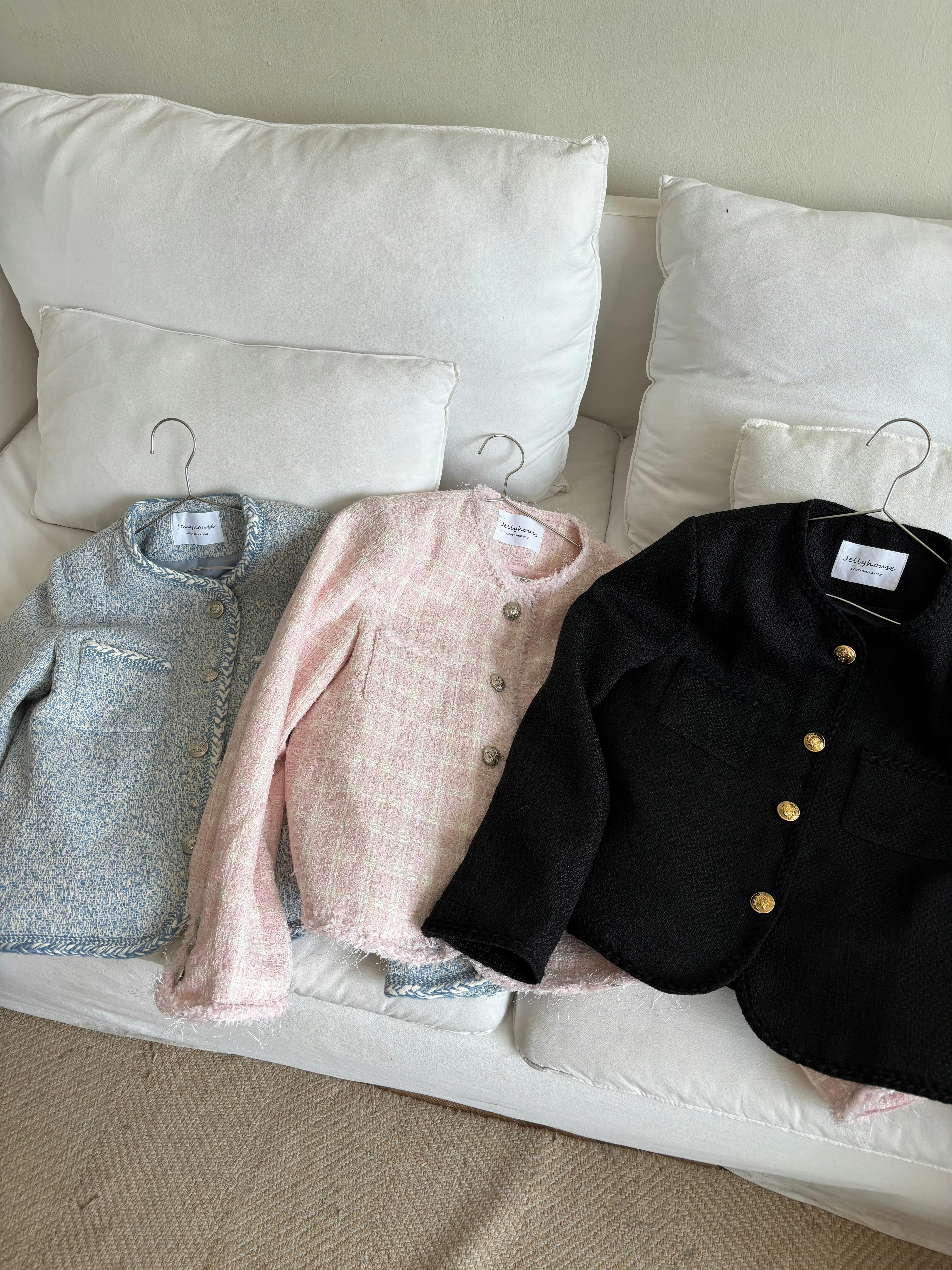 好看死了💘三个颜色有喜欢的吗这周五安排小香风～～ ​​​