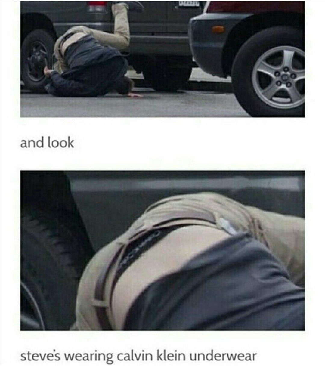 网友发现，百岁老人美队也爱穿CK内裤[柯基] ​​​