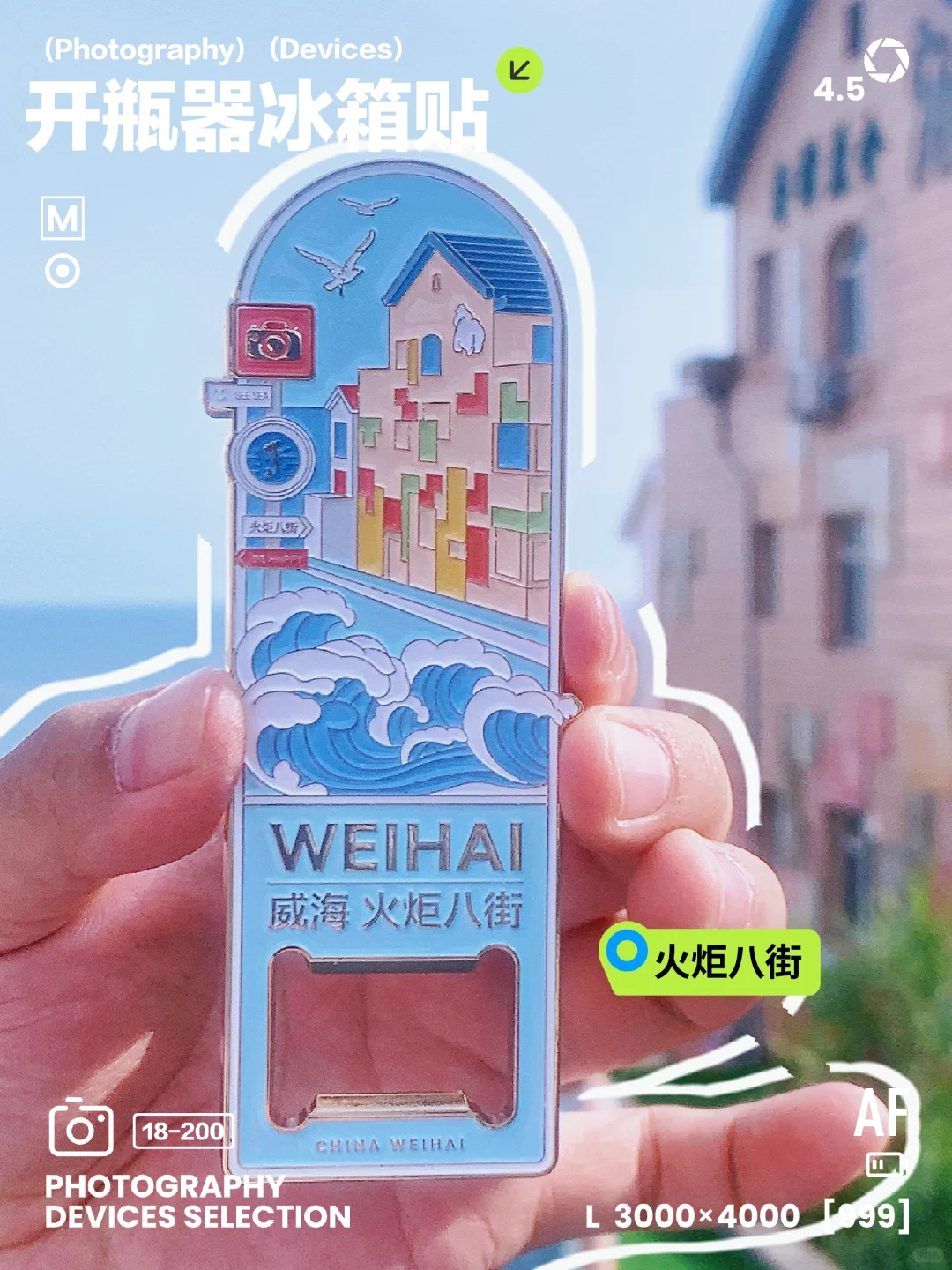 咱就是说威海的冰箱贴都这么讲究了嘛？