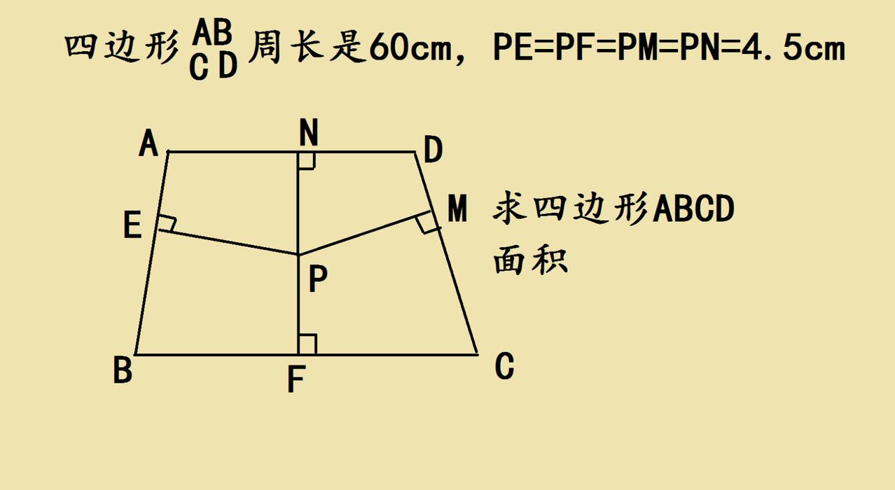 五年级几何的小魔术，四边形面积竟能这样算
 
五年级几何题里藏着超好玩的小秘密！