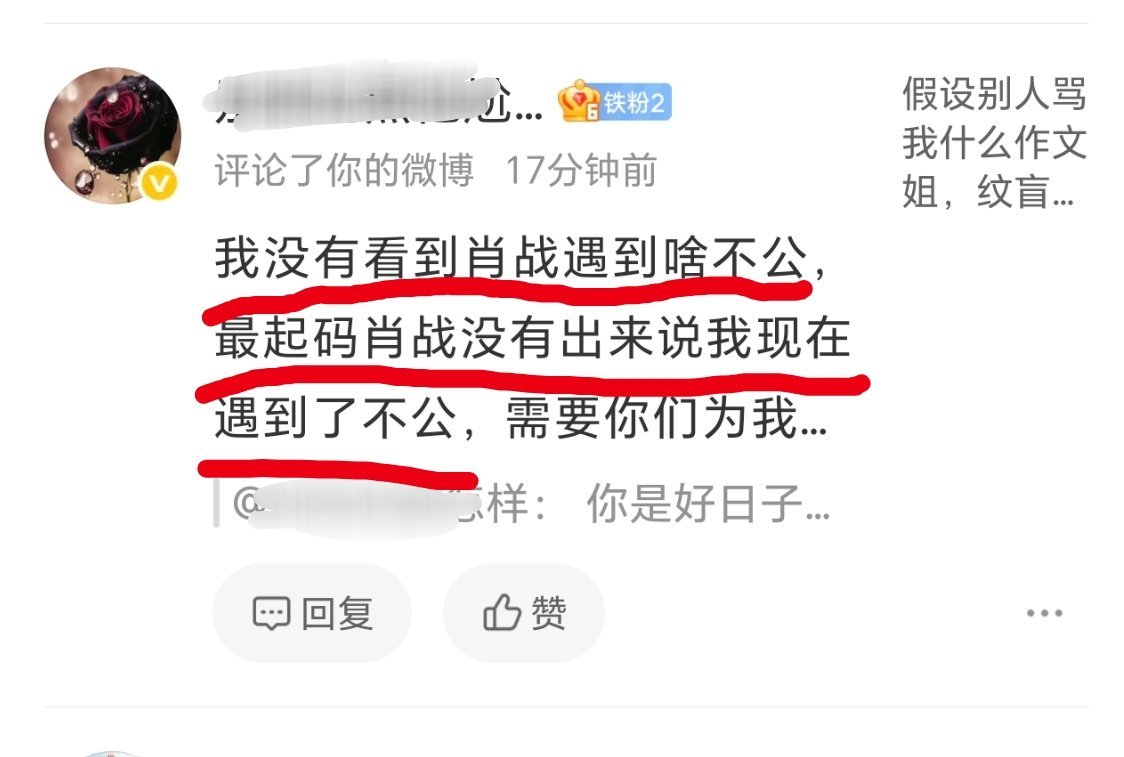 摸良心问问自己还是小飞侠不？哪个粉丝能讲出这种话来。肖战遇到的不公从来没停止过啊