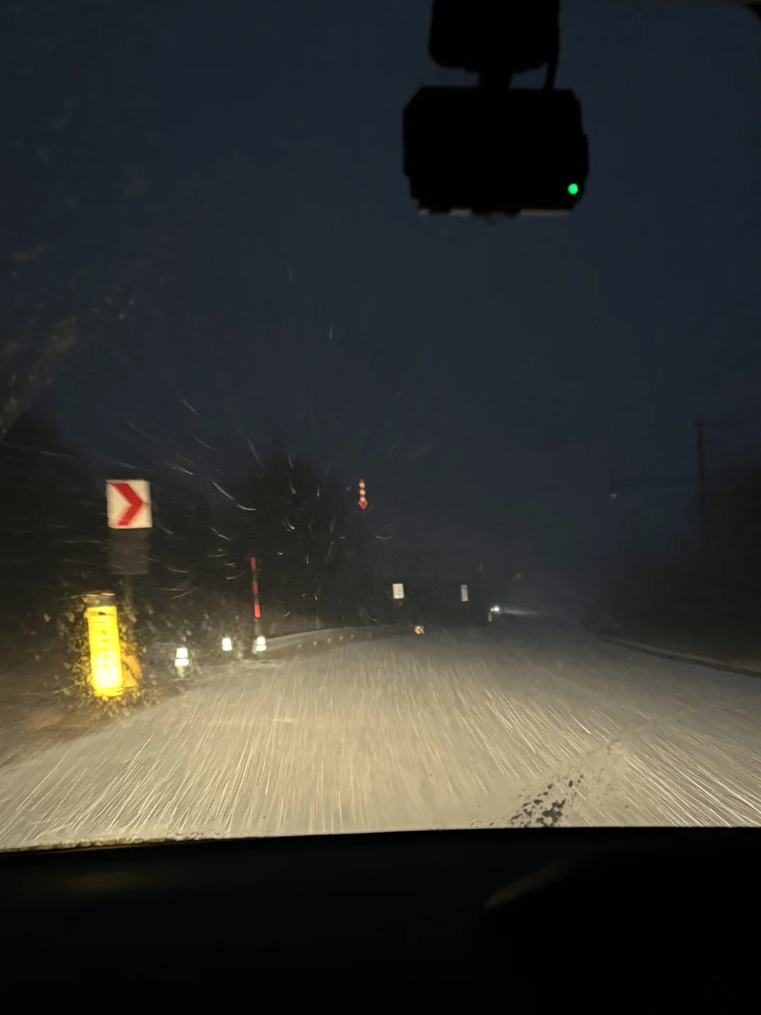 漫天飘雪的北海道