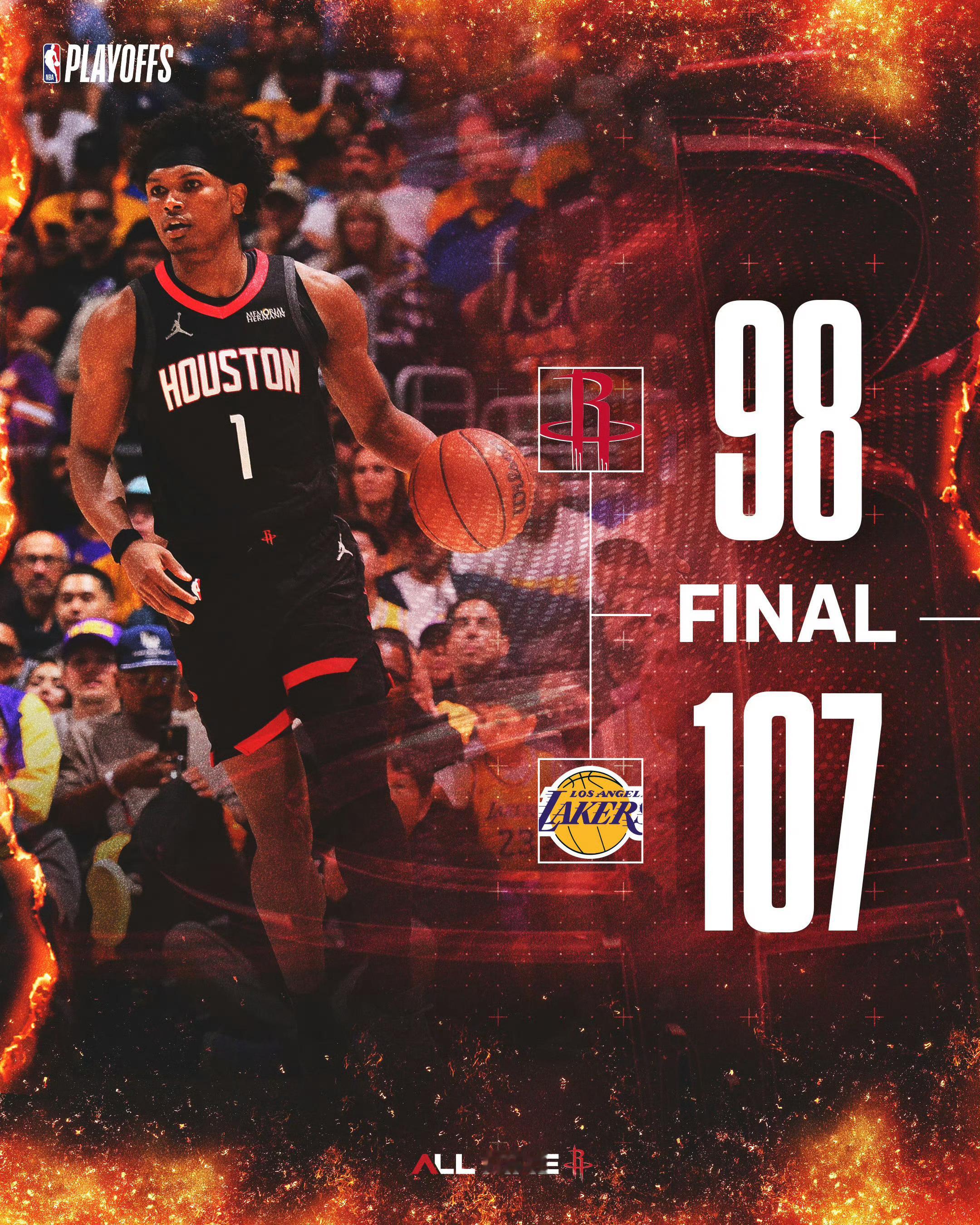 对今天的比赛，大家有啥想说的杜兰特 火箭湖人1比0火箭火箭vs湖人偏偏湖人最争气