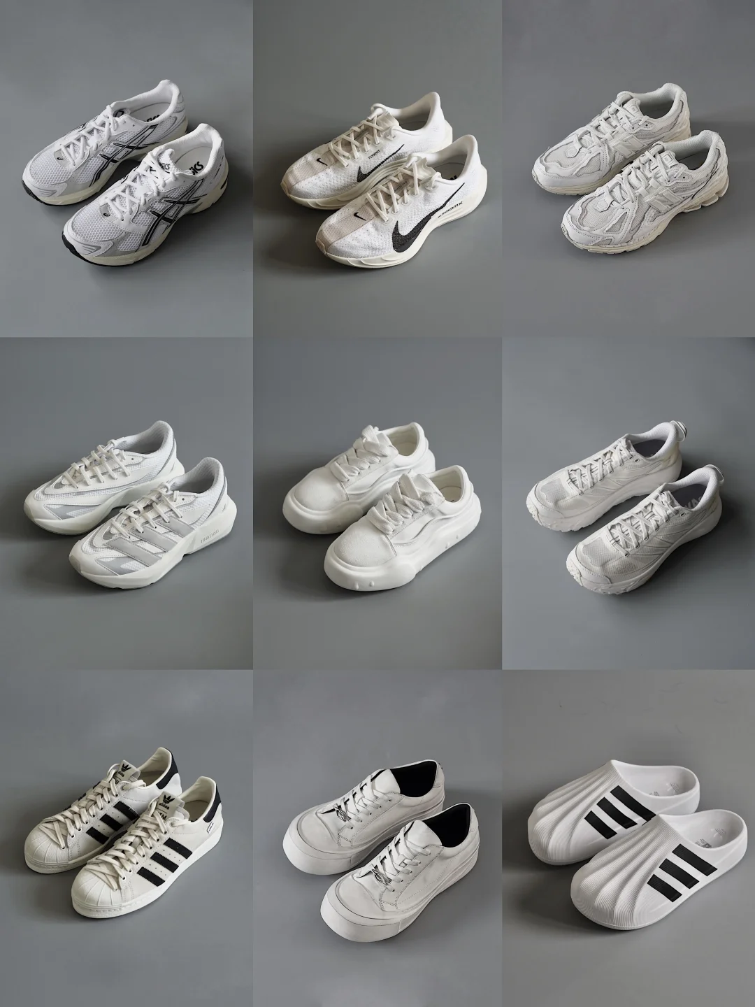 夏季白色系鞋子合集分享