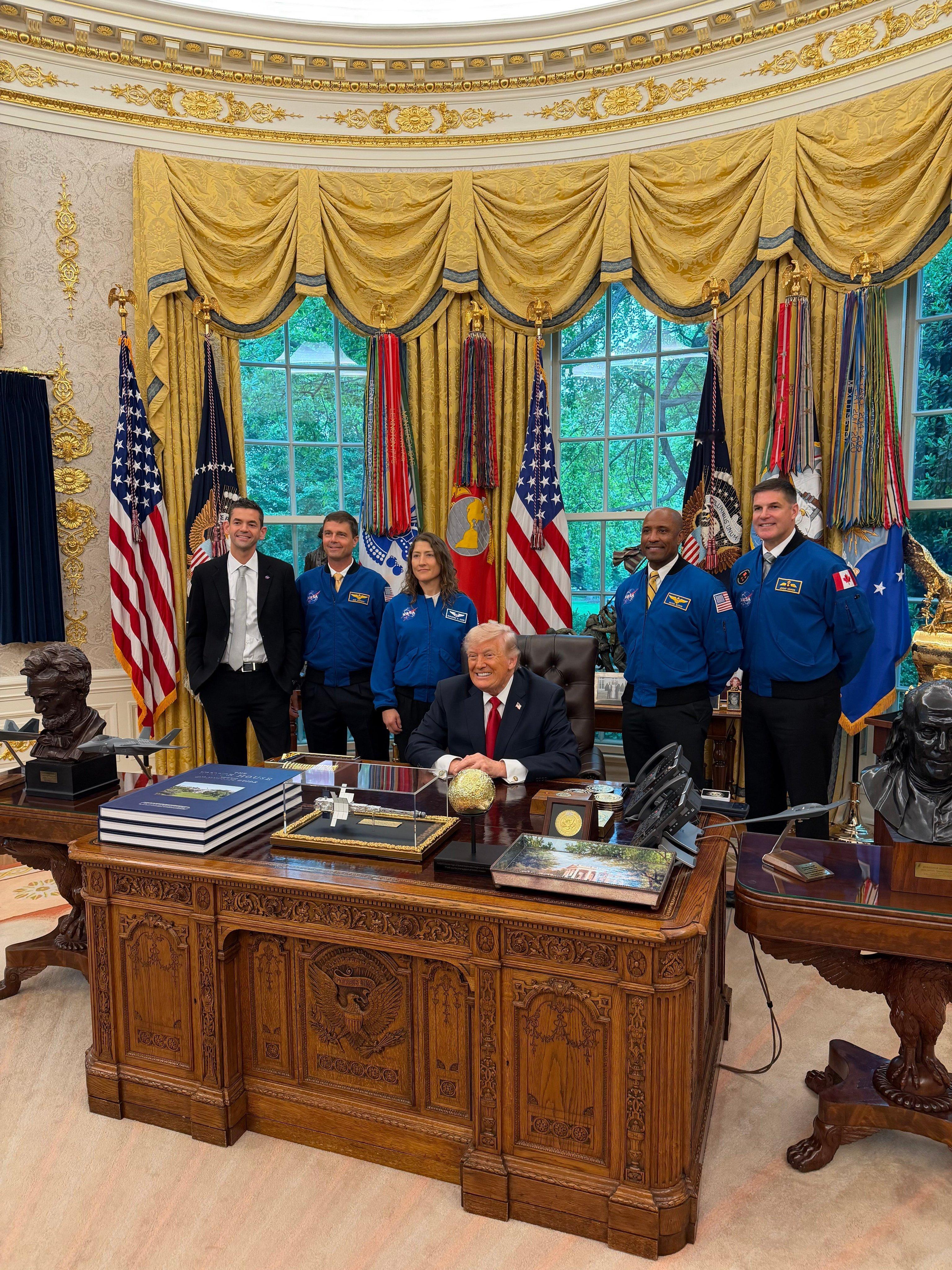 NASA局长贾里德·艾萨克曼（Jared Isaacman）：“总统特朗普签署行