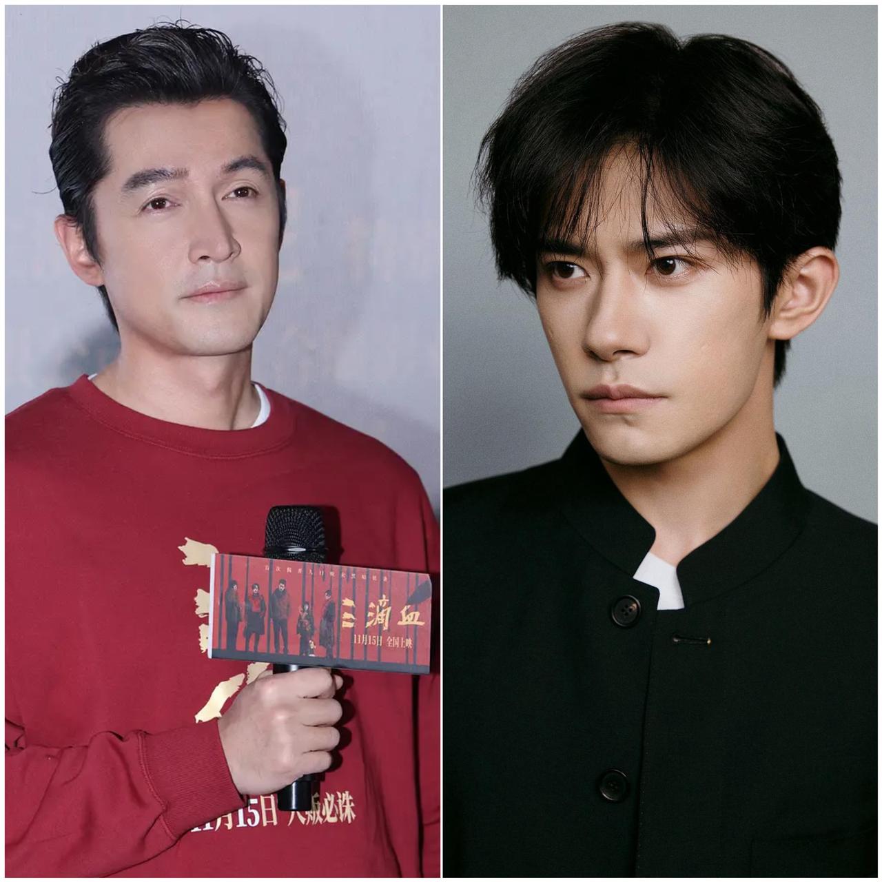 胡歌今晚估计要失眠了！自己的《三滴血》明天就要和易烊千玺的《狂野时代》正面硬刚了