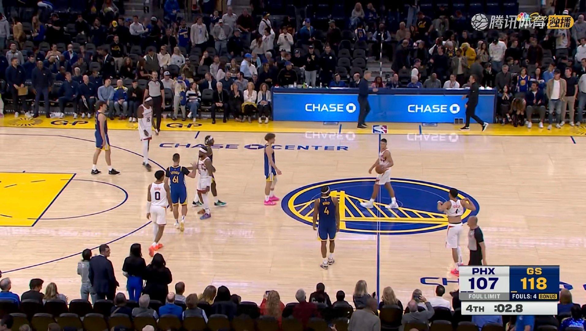勇士118:107战胜太阳！兄弟们想看全场回放吗？金秋观赛季新赛季篮不住太阳vs