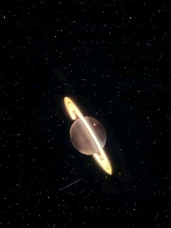 韦伯望远镜拍到的土星 ​​​