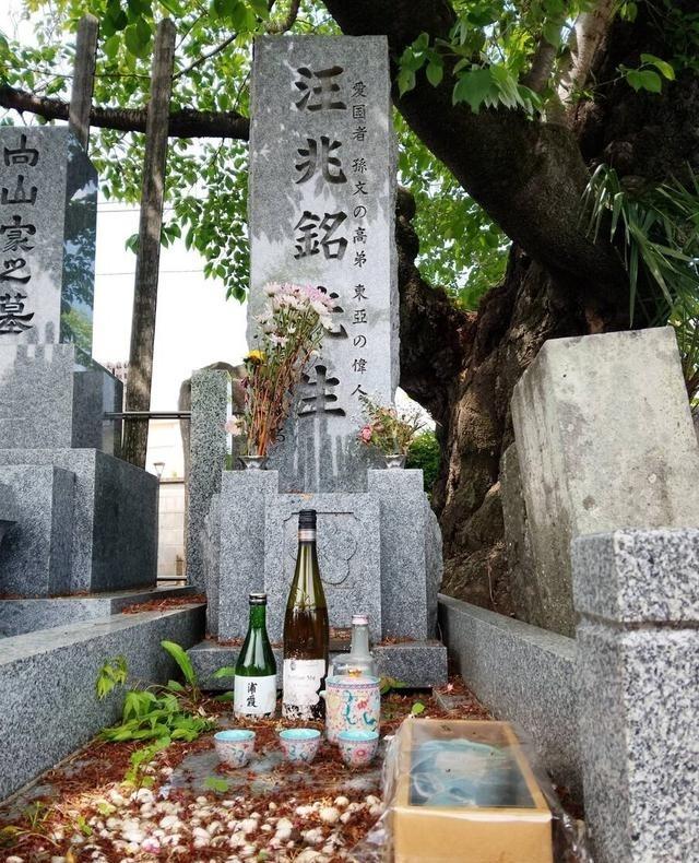 日本人是真狠啊！他们在汪精卫位于南京的墓被炸了之后，居然在日本东京杉并区宗泰院，