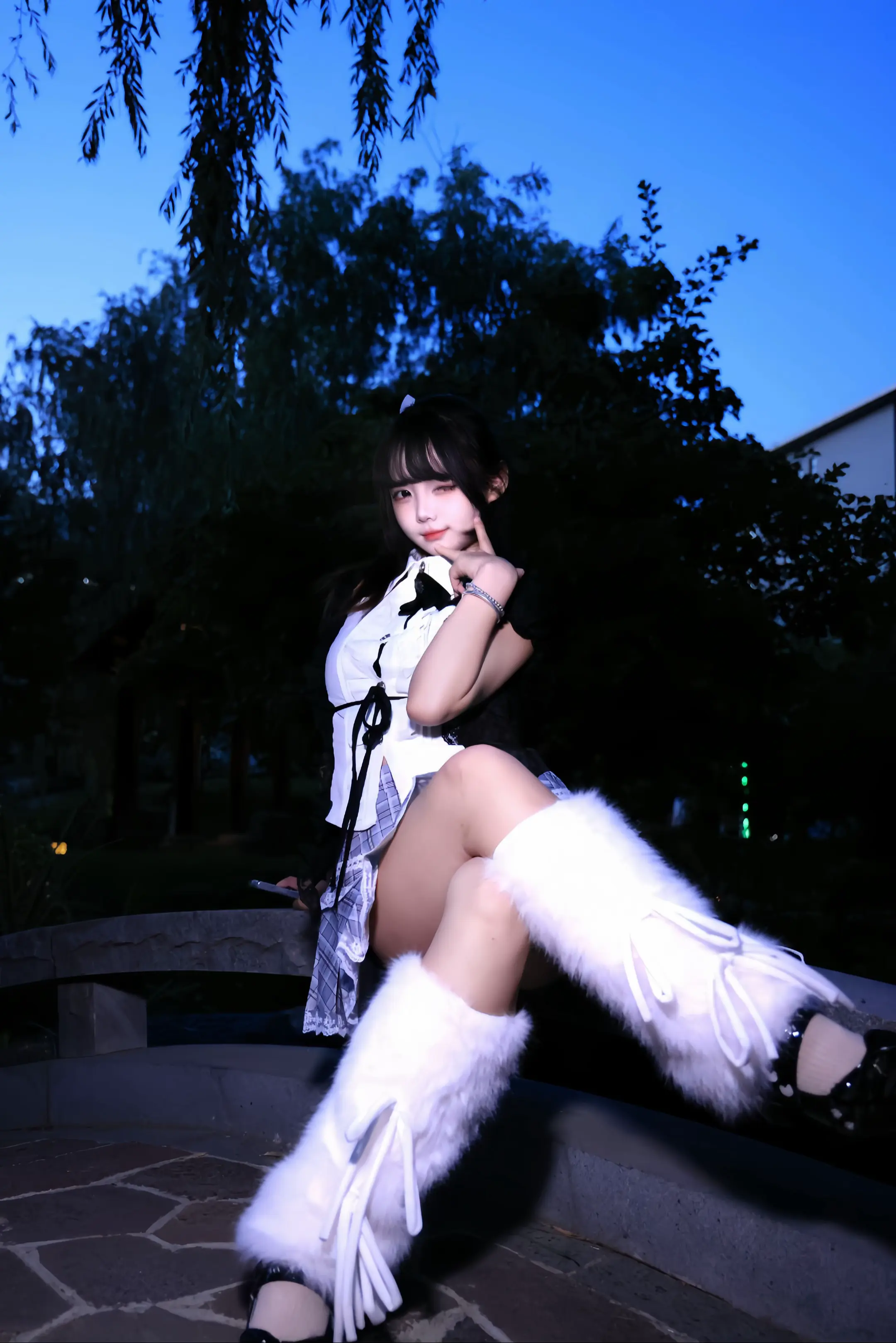 每张都能做封面的照片！ 猫系女友