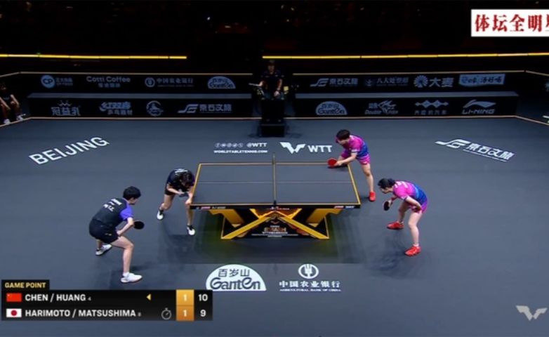 10月7日乒乓球！国乒秘密组合打疯了，张本美和/松岛辉空输懵