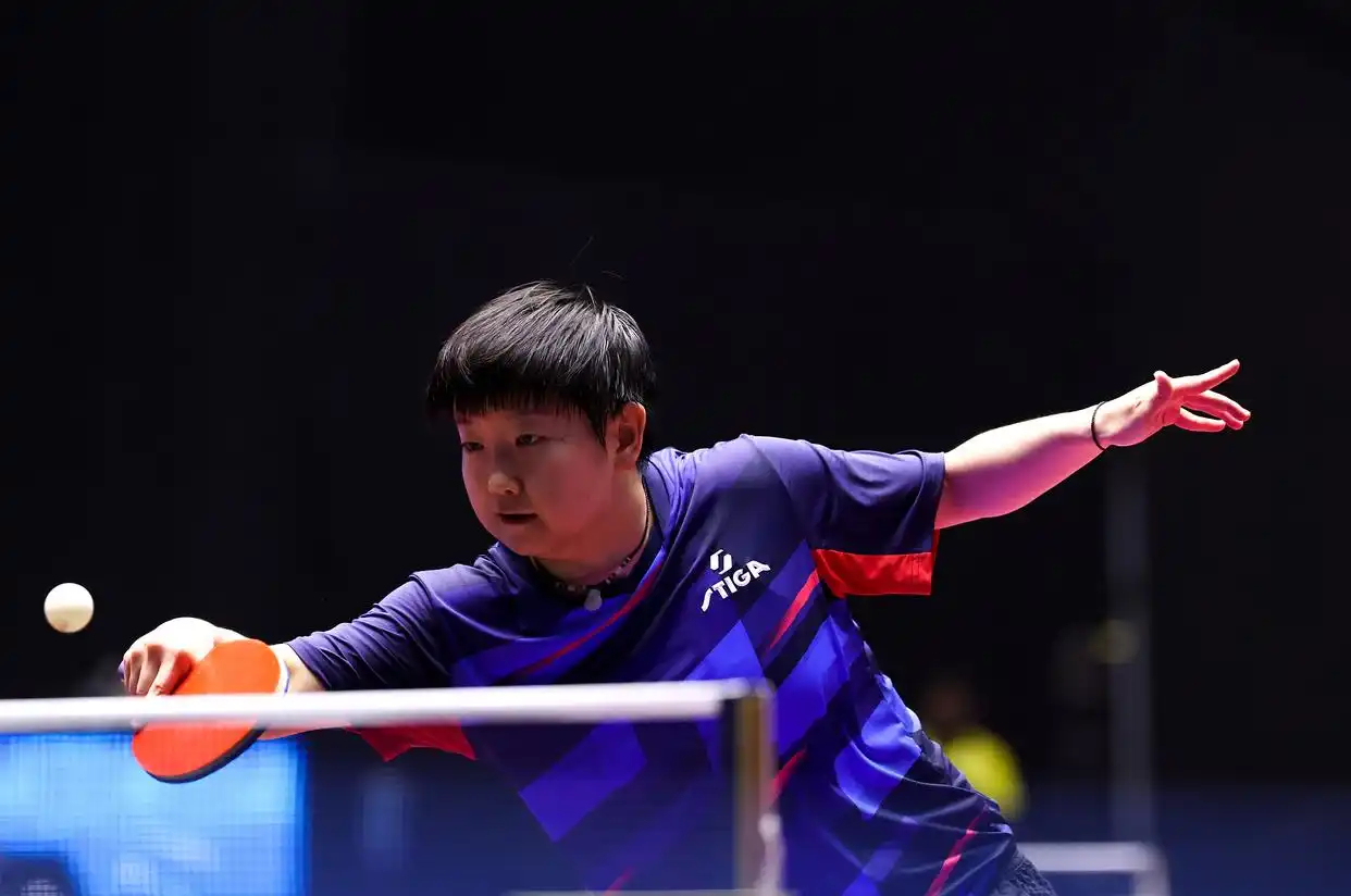 第十五届乒乓球成年组女单四强对阵：孙颖莎VS朱雨玲王曼昱VS陈梦国乒女队两个时代