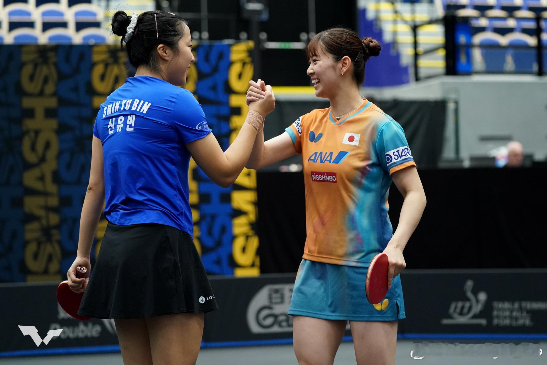 WTT欧洲大满贯瑞典站2025 申裕斌/长崎美柚👭 携手晋级女双8️⃣强 ​​