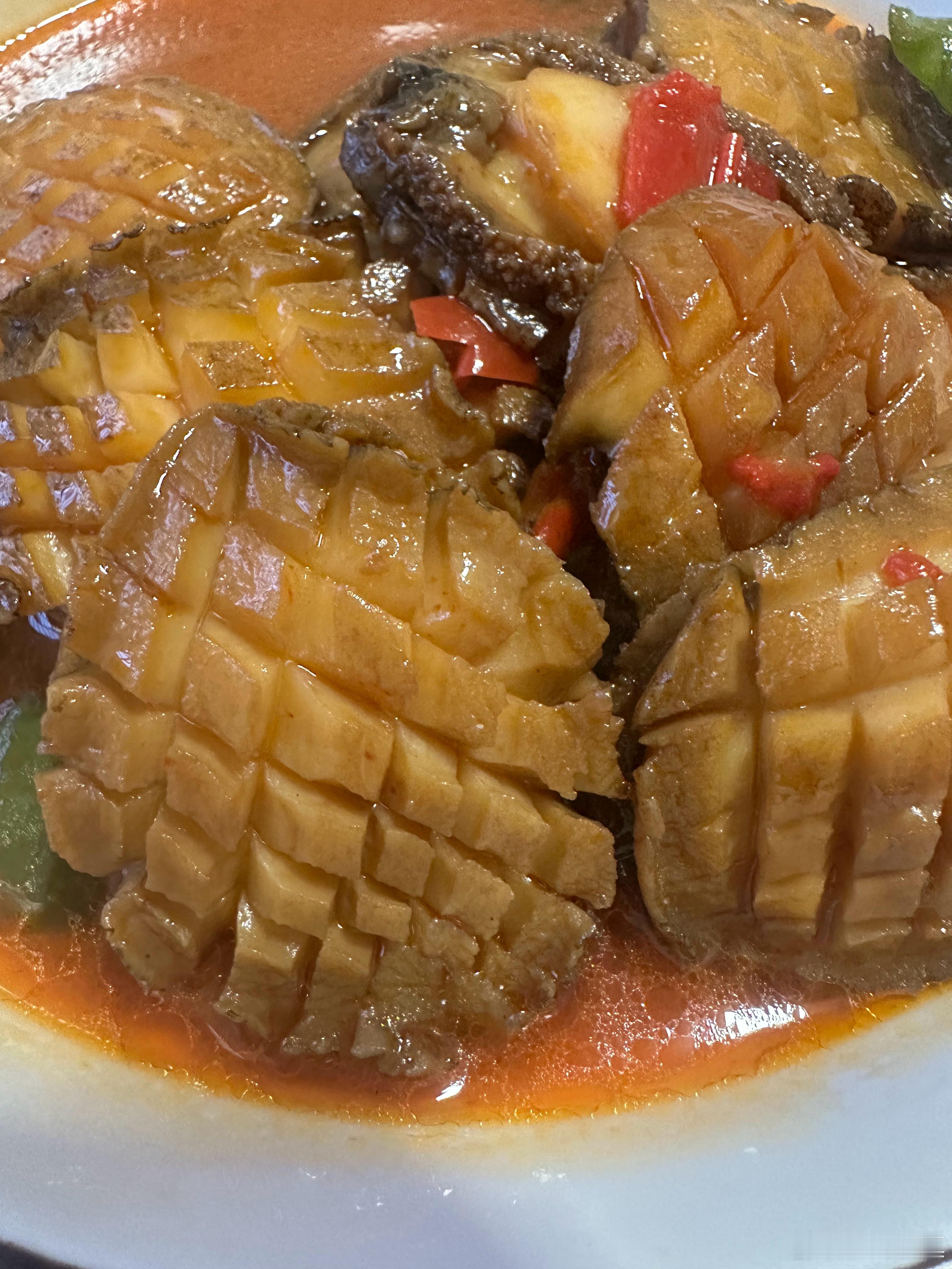 几块钱一个！轻松鲍鱼自由！活鲍漂烫取肉，处理到位解冻冲洗即可烹饪👍肉质厚实弹牙