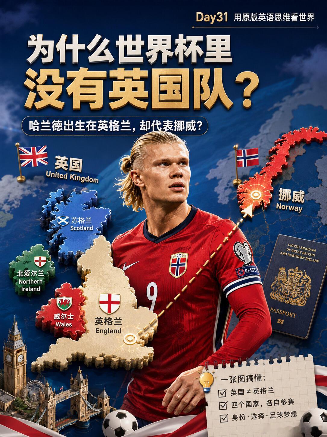 挪威天才球员哈兰德竟然出生在英国？看今年世界杯，注意力一定会被这个来自挪威的天赋