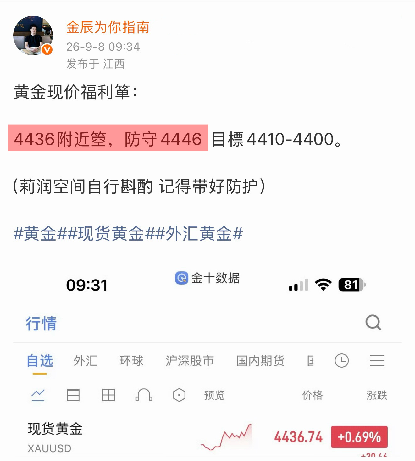 朋友们 福利现价箜箪 已有12點空间莉润 可落袋✅黄金现货黄金外汇黄金 ​​​
