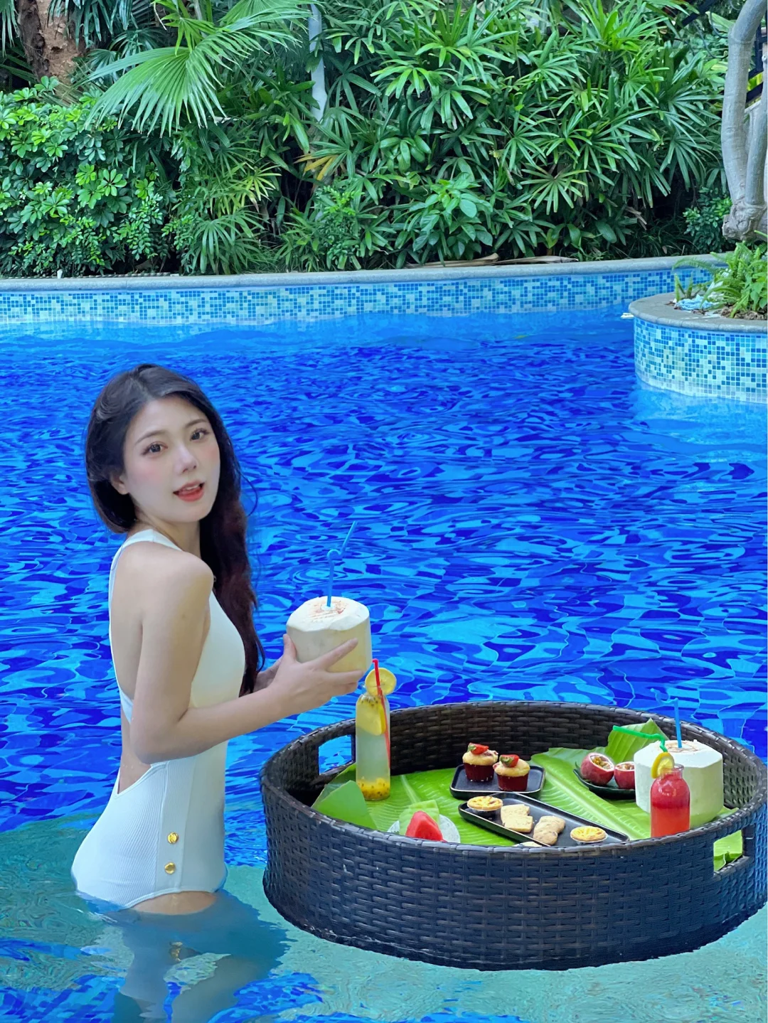 玫瑰的故事｜get刘亦菲同款泳衣👙