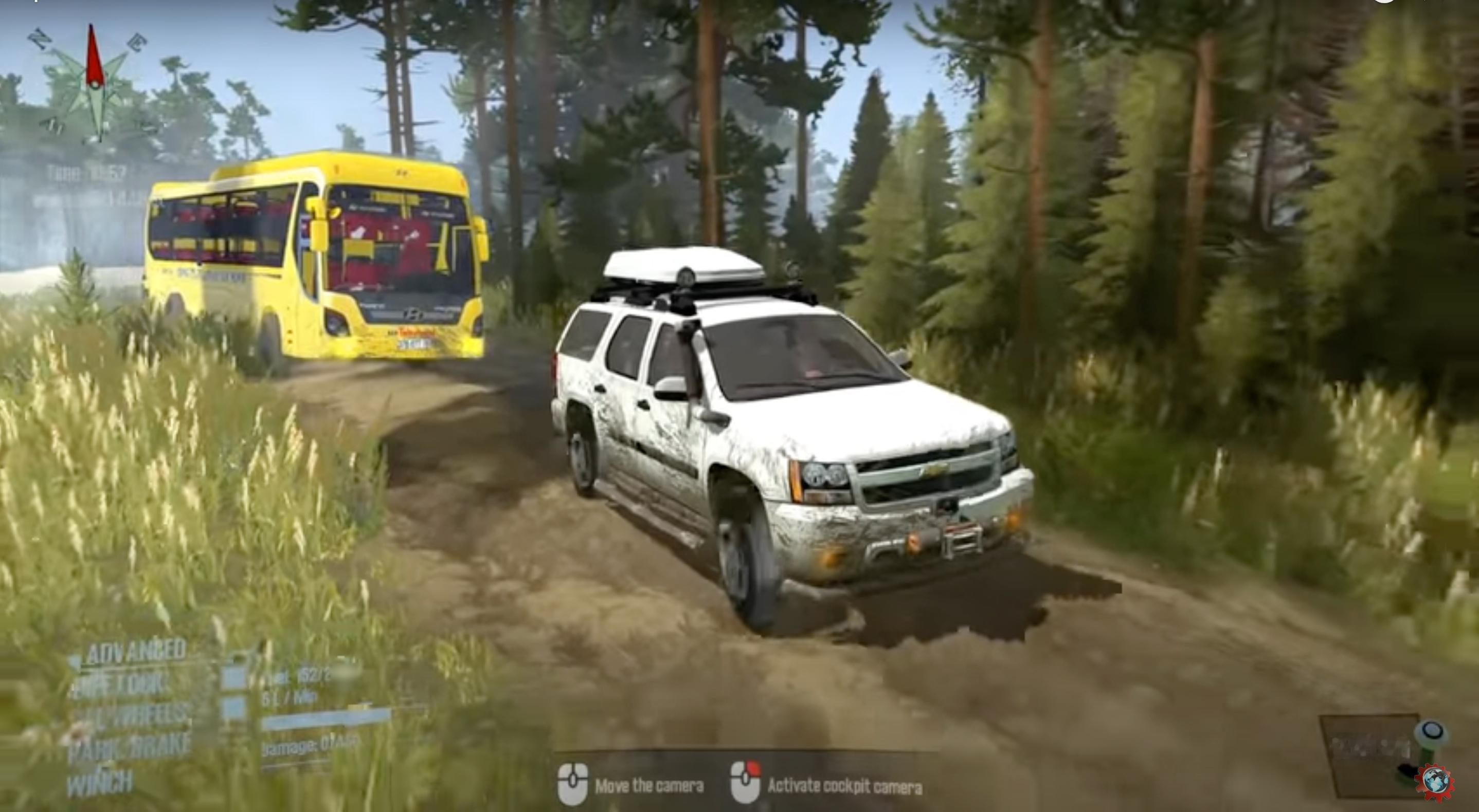 以前在越野游戏狂野轮胎里体验过TAHOE太浩， GTA online 里还有玩家