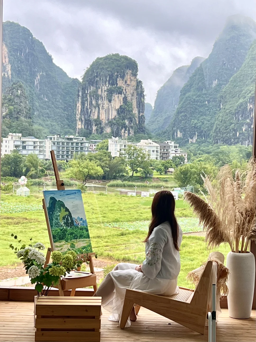 为了这扇窗🏞️ 我愿再来一百次阳朔