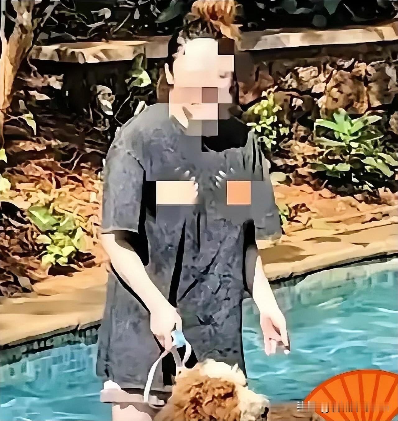 不知好歹，三亚这位在泳池给狗搓澡的女士，终于为自己的任性买单了。
​​一张两万多