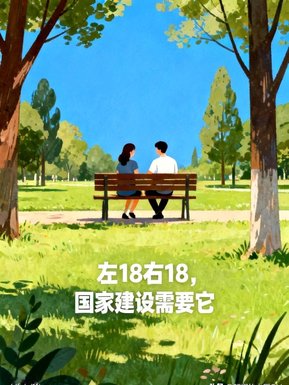 公园里一对男女随口聊了几句，结果男的当场卡壳，脑子都快转不过来了。
女子坐在长椅
