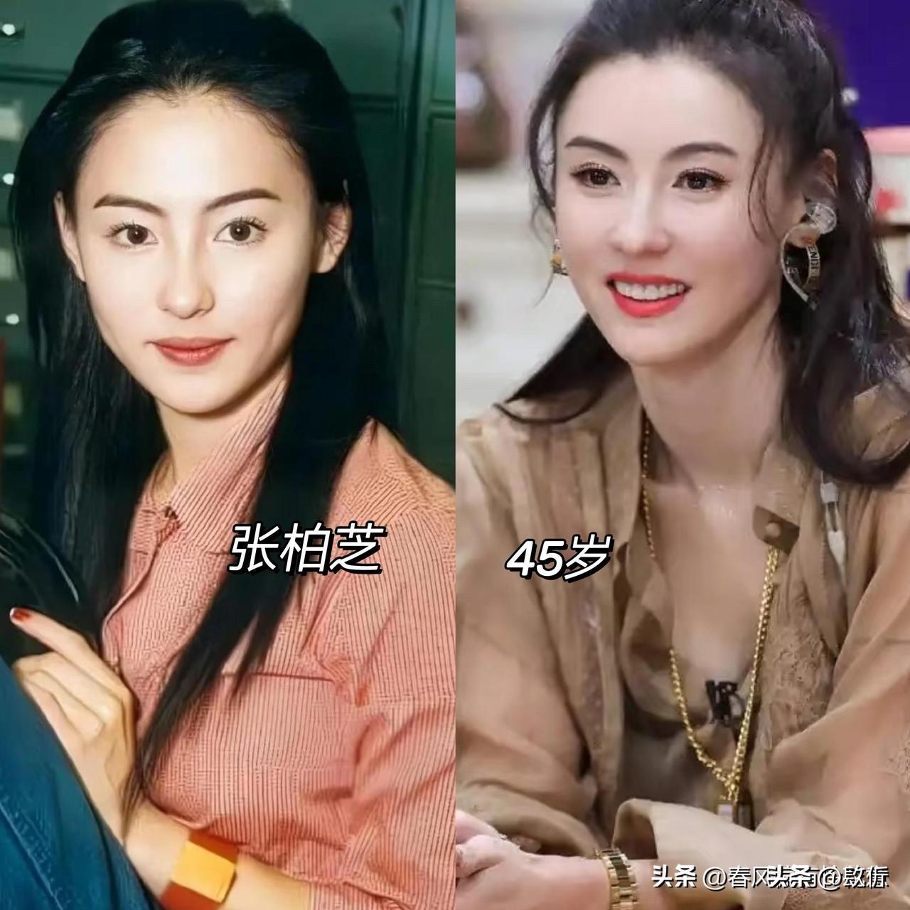 香港那些年的大美人，昔日对比，现在还是美女！

袁洁莹、向海岚、江欣燕、李婉华、