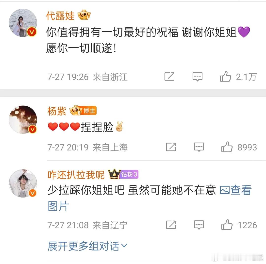 惨还是糊糊惨，邓为也去了杨紫评论区，紫米姐姐不敢骂，也不敢骂张晚意，就只敢骂男大