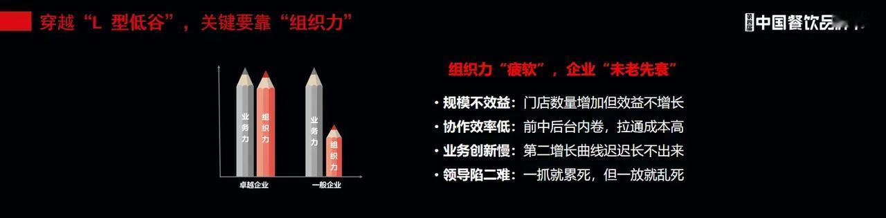 一个企业要想长期活下去，就做两件事，战略方向大致正确，组织长期充满活力。”

当