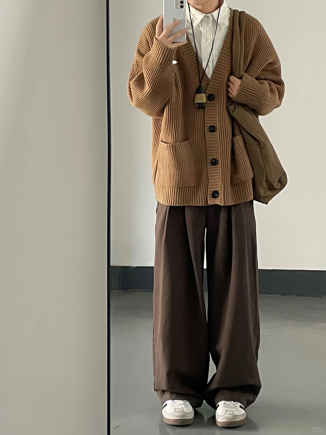 🍂期待秋冬！卡其毛衣开衫泰温柔了！日系慵懒