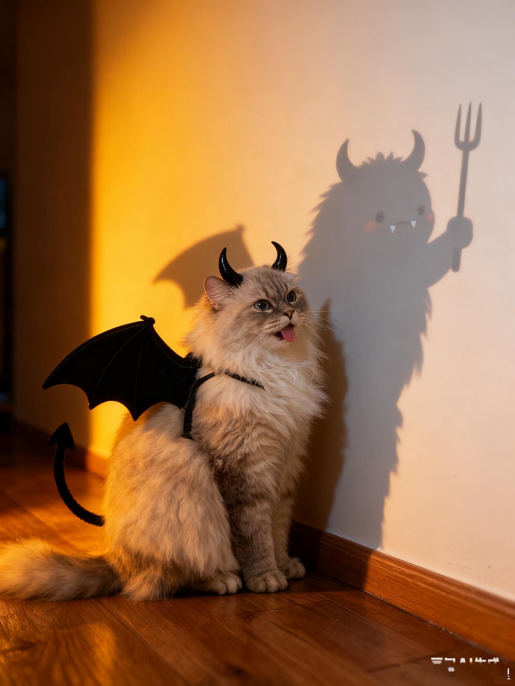 不给猫条就捣乱！不然今晚就变成可爱鬼👻吓鼠你！ ​​​