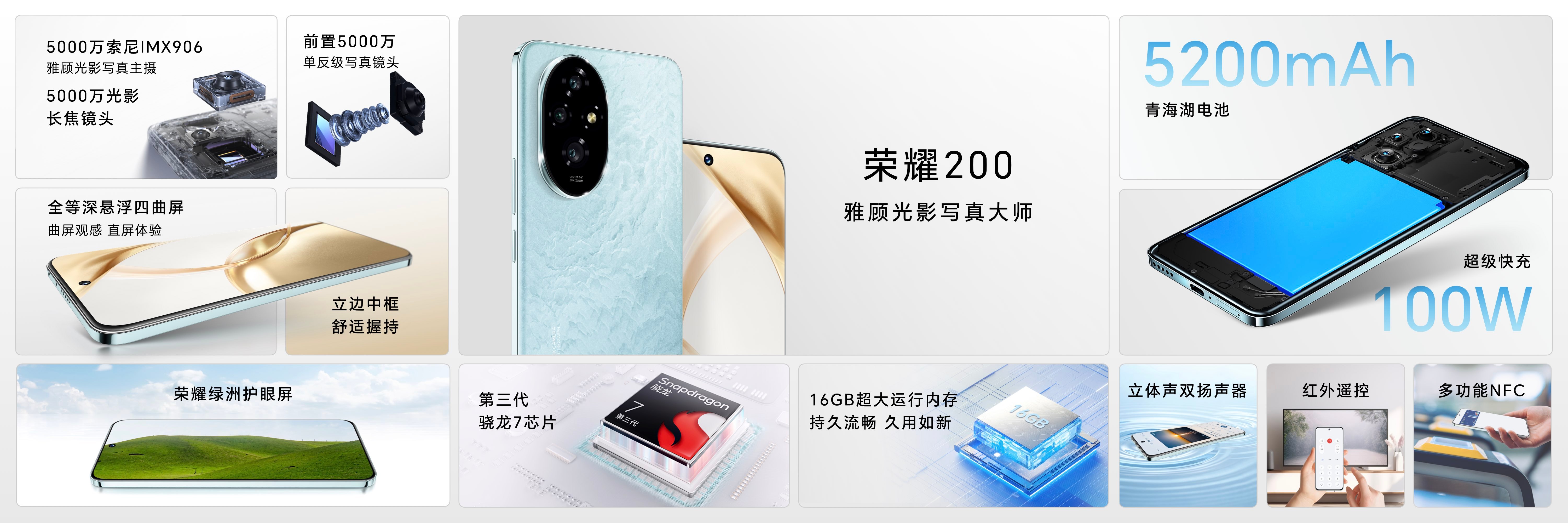 #荣耀200#系列价格正式公布荣耀200 2699元起；荣耀200 Pro 34