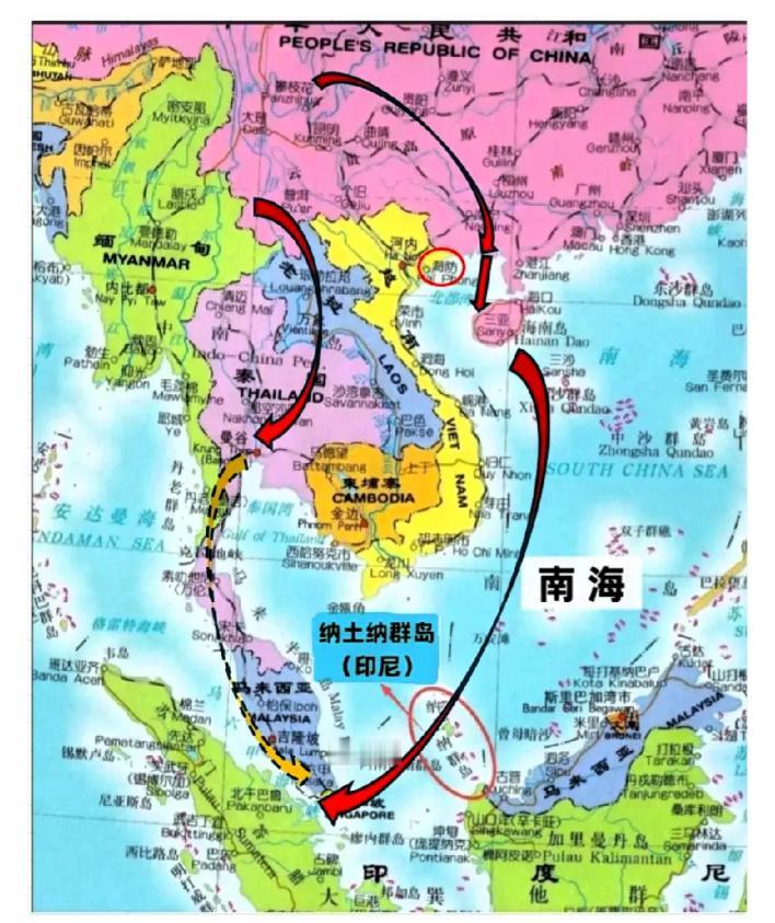 越南，已经主动从中国的经济巨舰上跳船了!很多人只当是广西修了条河，却没意识到，越