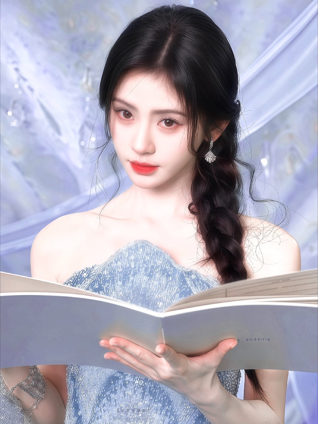 鞠婧祎 jjy 鞠婧祎苏绿夏 jjy 鞠婧祎万花世界繁星之下盼晨曦，黄昏之后思蝉