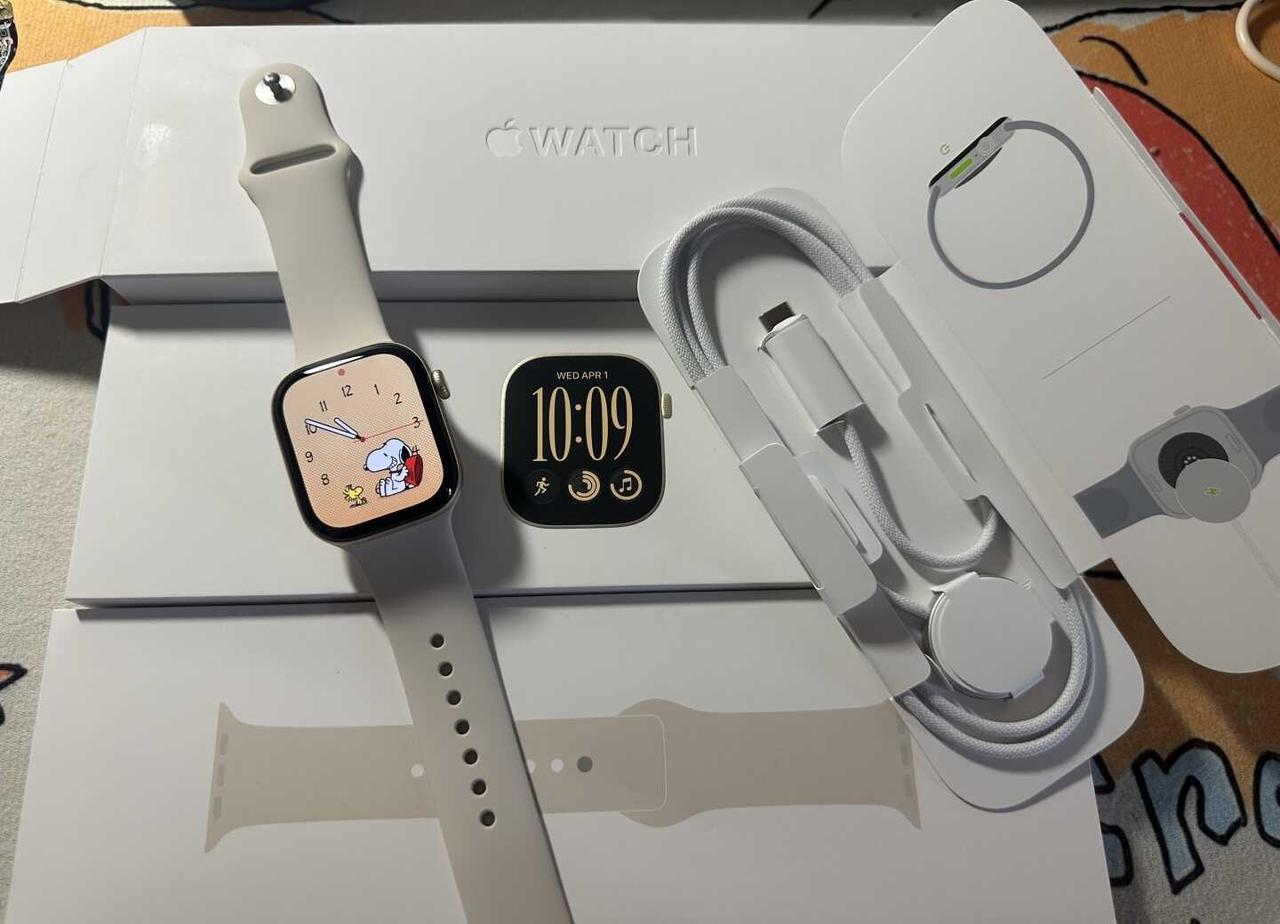收到男朋友送的Apple watch
怎么会不幸福呢
在平常的一天
收到了男朋友