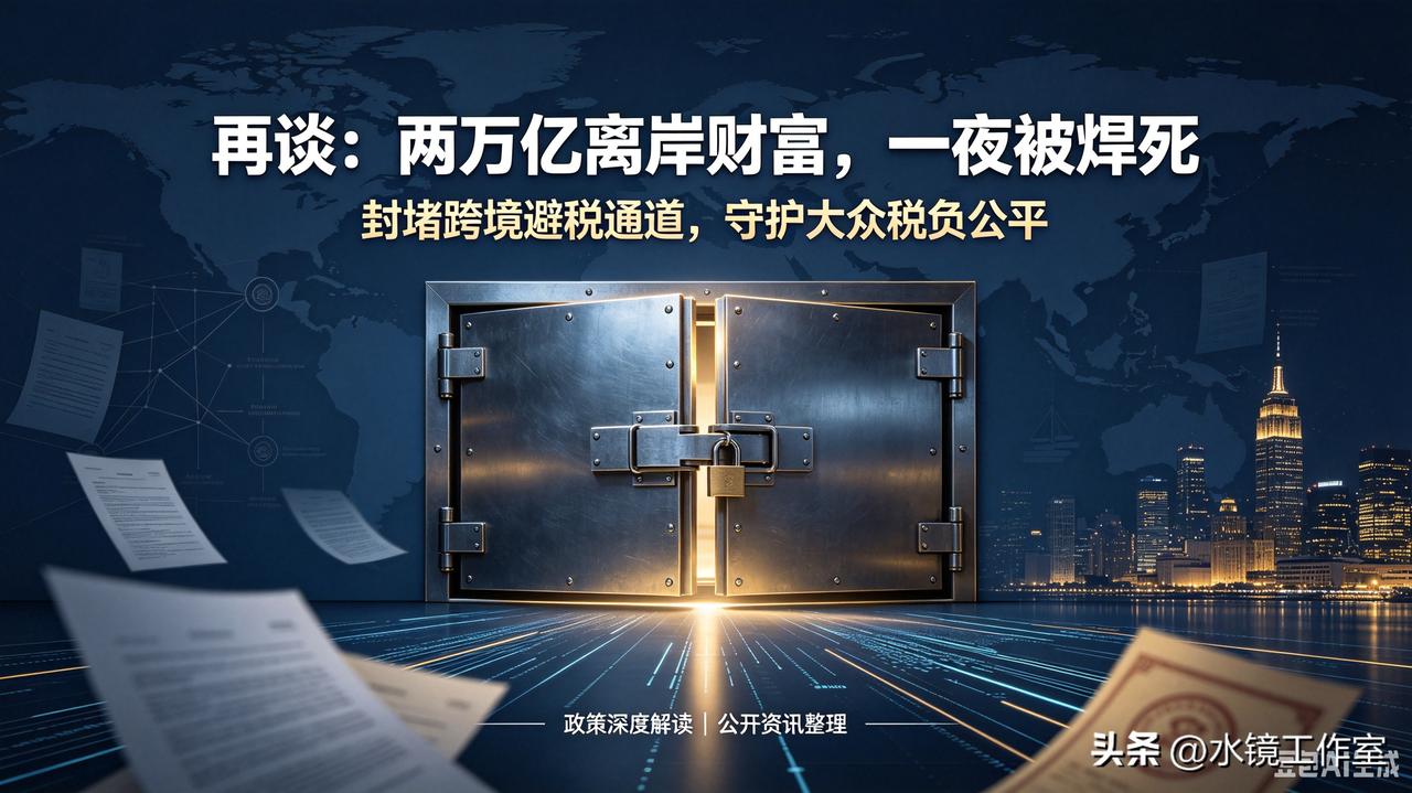 再谈：两万亿离岸财富，一夜被焊死
 
7月24日，财政部21号公告悄然挂网，没有