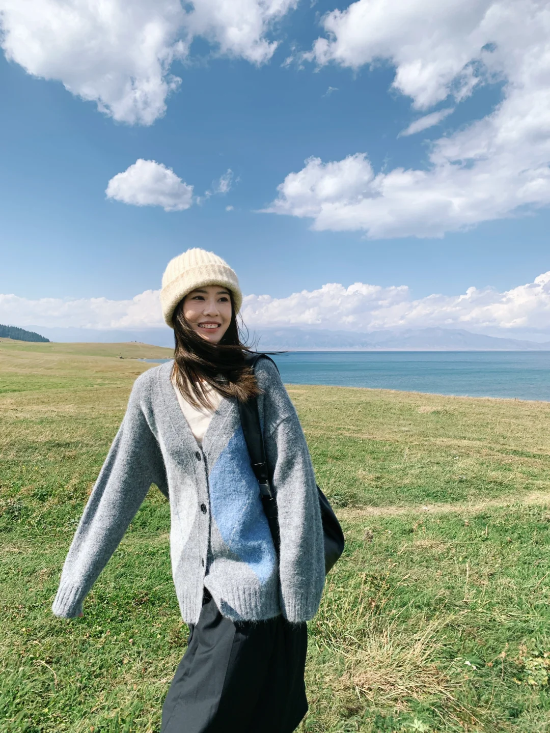赛里木湖☀️不需要滤镜的美