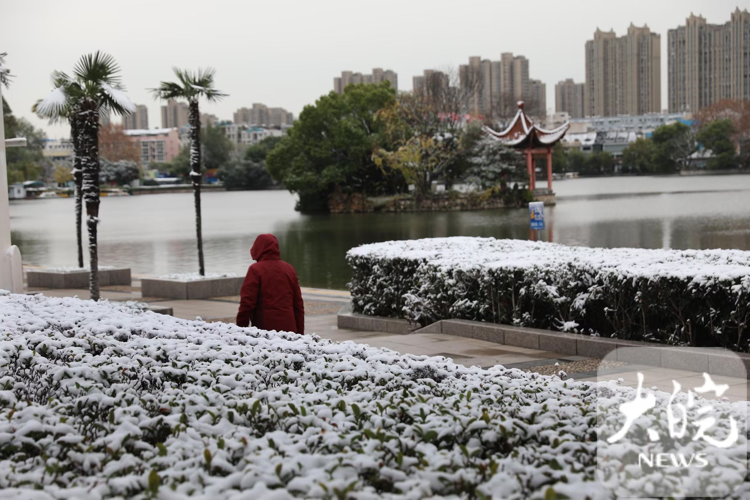 2026第一场雪 今年特别有意思！芜湖2026年第一场雪于1月1日清晨如期而至，