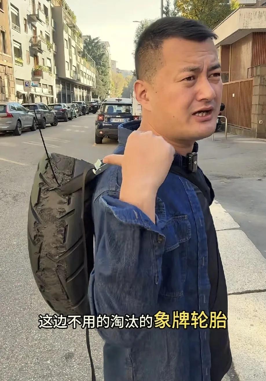 最近广东一位宝马车主背着轮胎去意大利维权的视频上了热搜，这到底是怎么一回事呢？