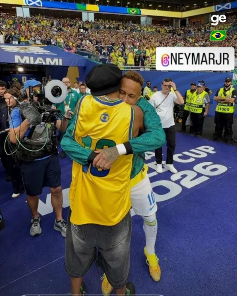 neymar 内马尔和诺纳尔迪尼奥内马尔苏格兰vs巴西
